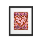 Scorpio Heart Framed Art Print Gallery Image 6