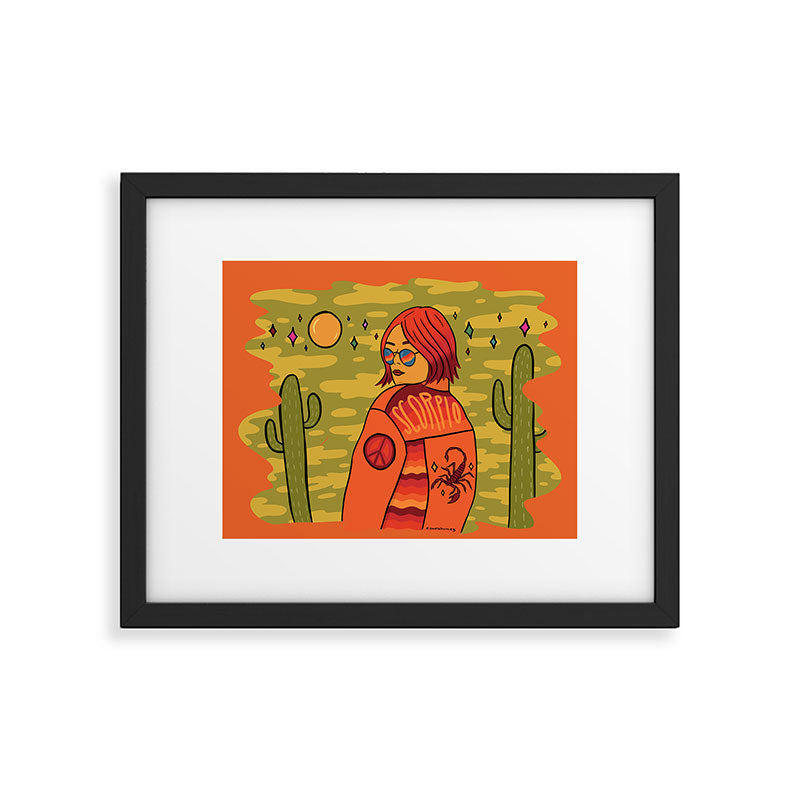 Scorpio Framed Art Print Gallery Image 5