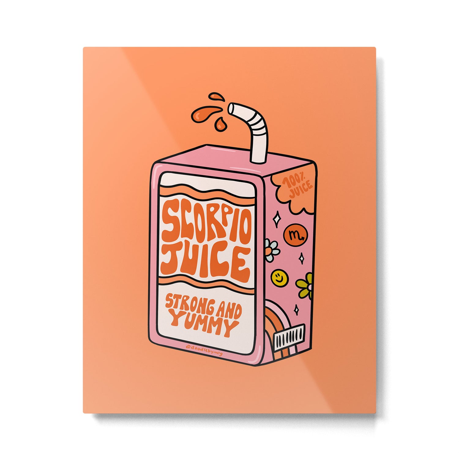 Scorpio Juice Box Metal Print Gallery Image 6
