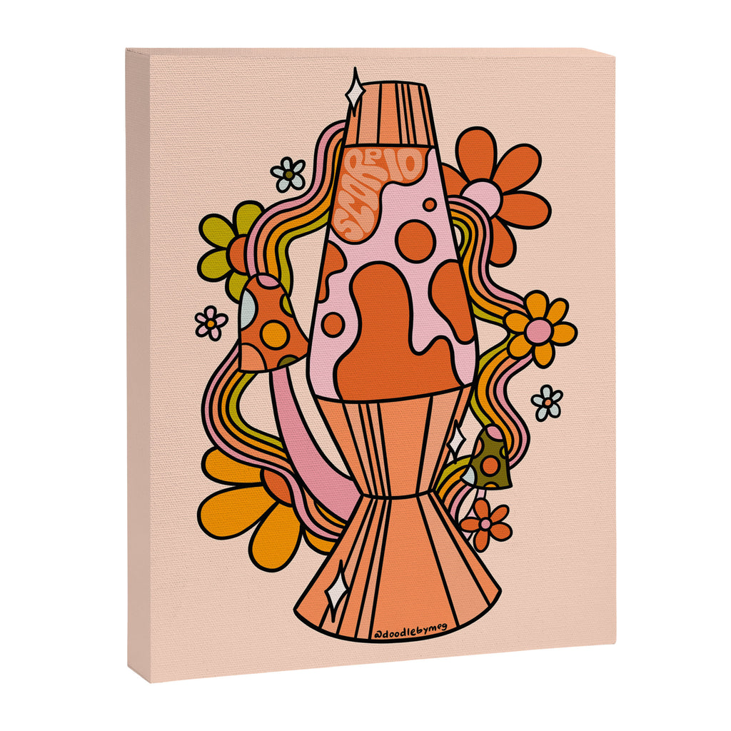 Scorpio Lava Lamp Canvas Print Gallery Image 8