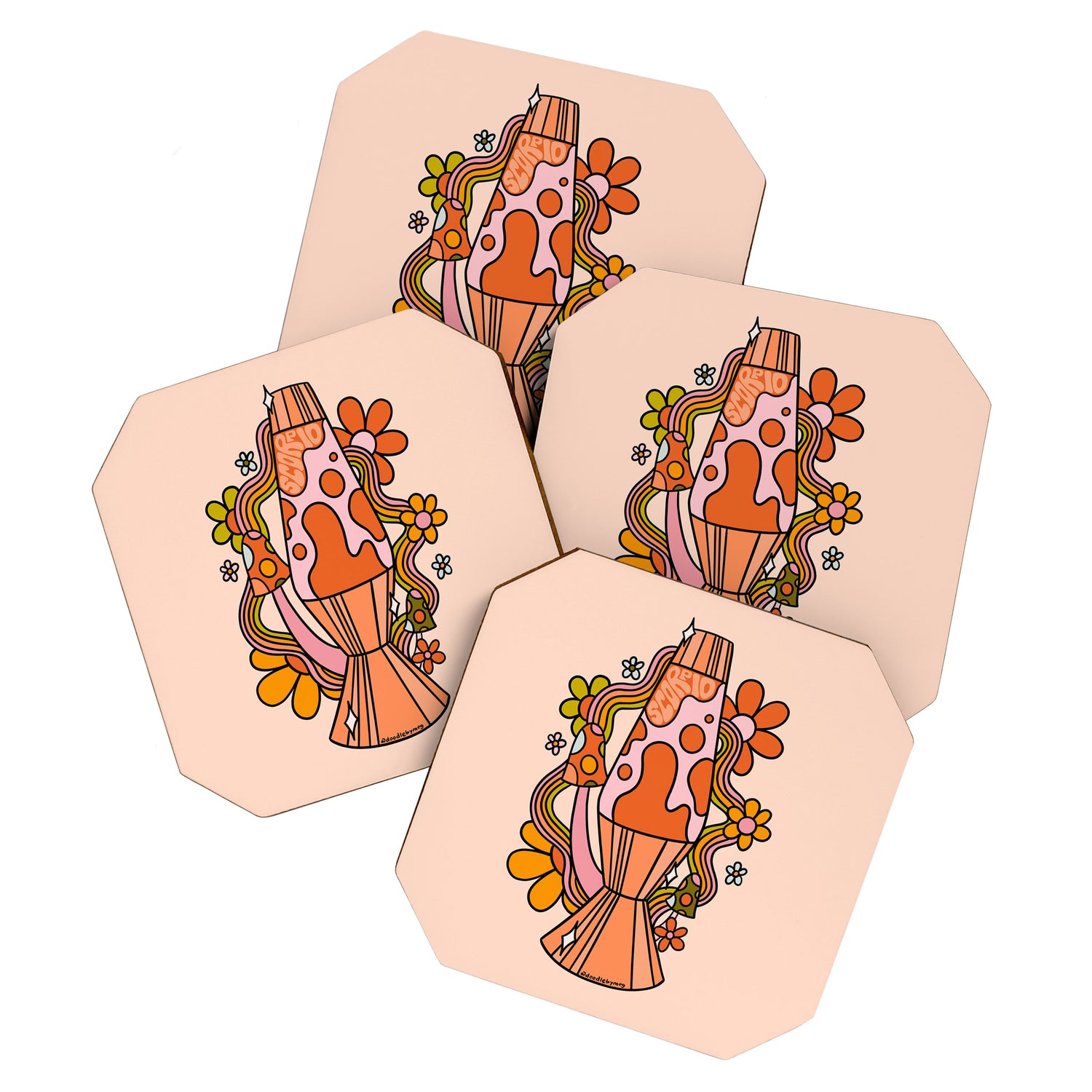 Scorpio Lava Lamp Coaster Gallery Image 1