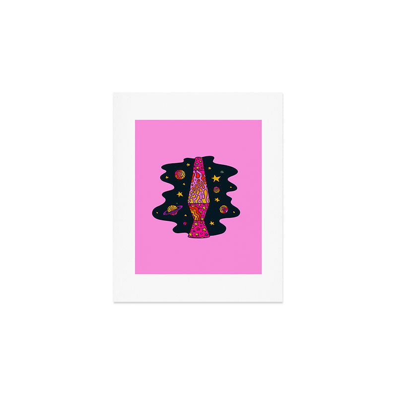 Scorpio Lava Lamp Art Print Gallery Image 1