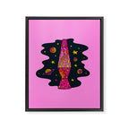 Scorpio Lava Lamp Framed Canvas Print Gallery Image 8