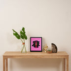 Scorpio Lava Lamp Framed Canvas Print Gallery Image 4