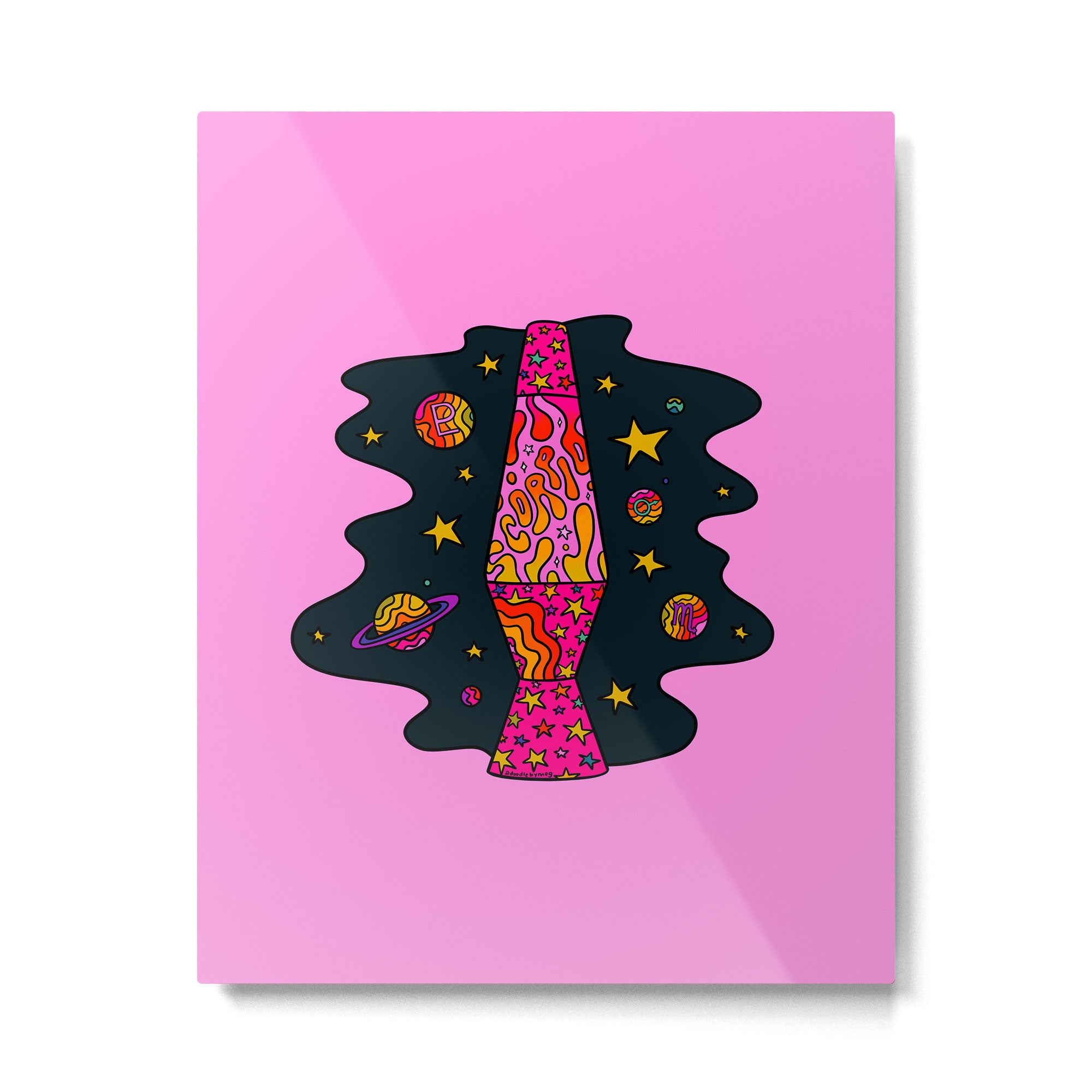 Scorpio Lava Lamp Metal Print Gallery Image 6