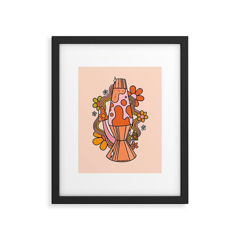 Scorpio Lava Lamp Framed Art Print Gallery Image 6