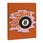 Scorpio Magic 8 Ball Canvas Print Gallery Image 8