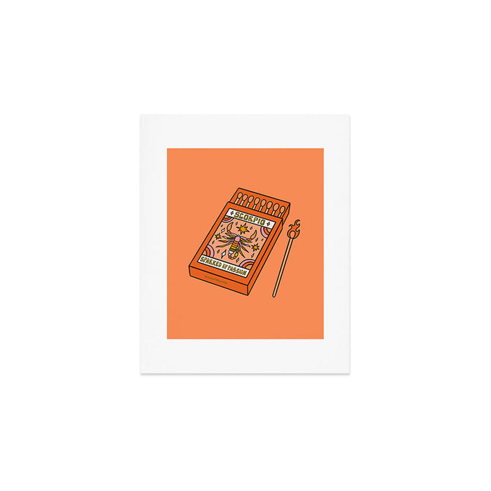 Scorpio Matchbox Art Print Gallery Image 1