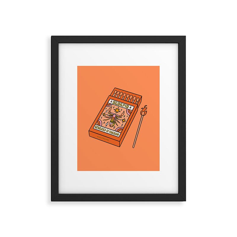 Scorpio Matchbox Framed Art Print Gallery Image 6