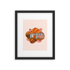 Scorpio Mid Century House Framed Art Print Gallery Image 6