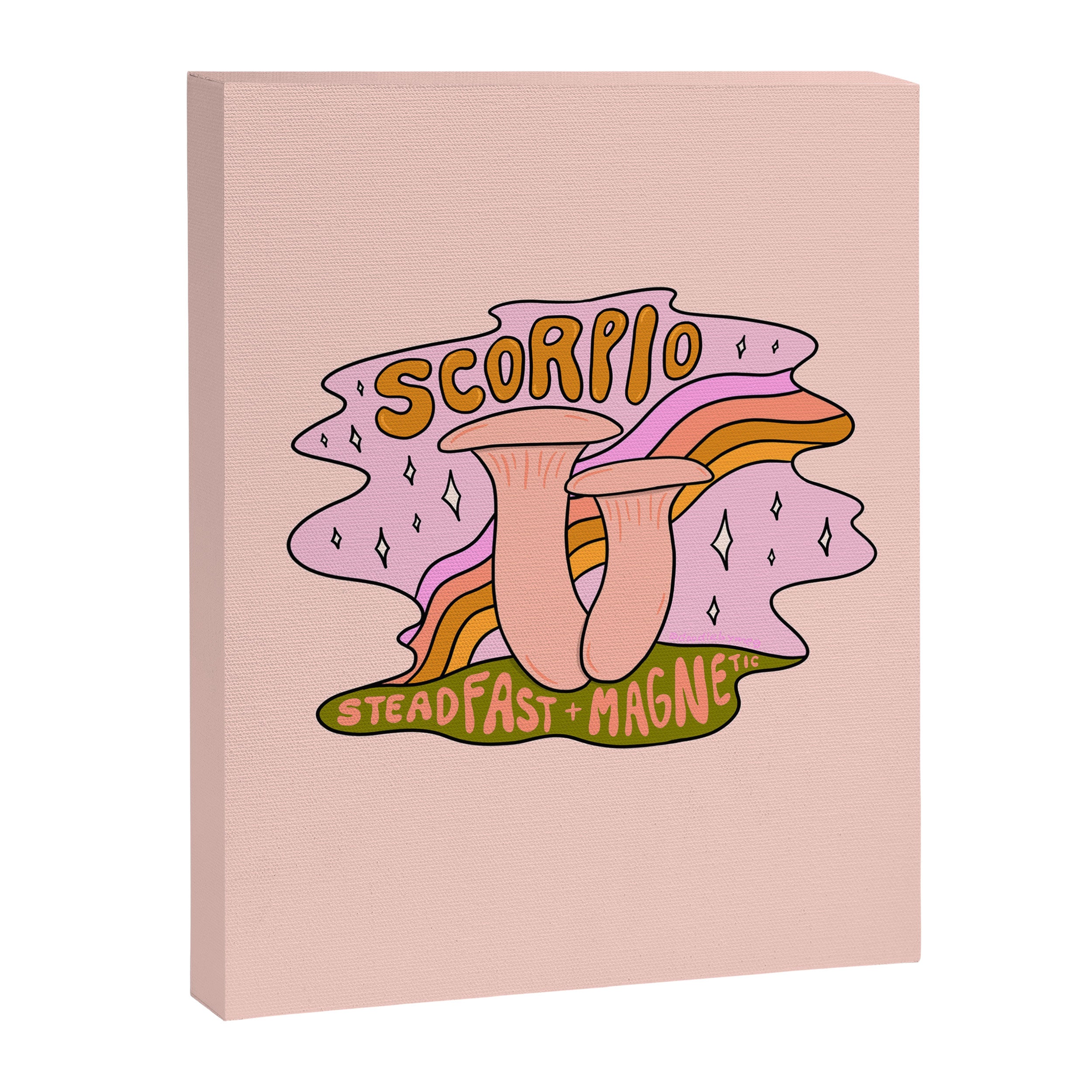Scorpio Mushroom Canvas Print Gallery Image 8