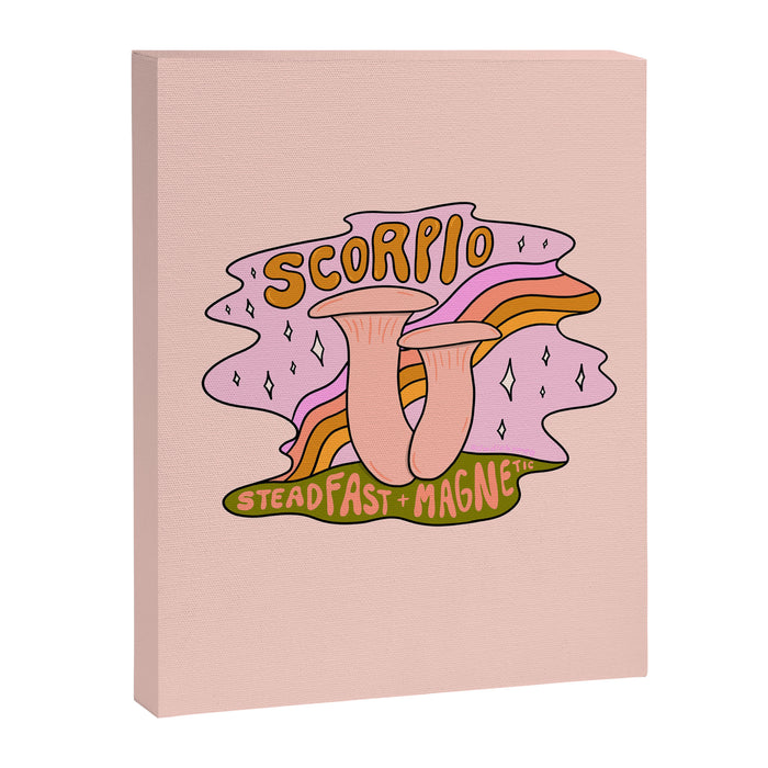 Scorpio Mushroom Canvas Print Gallery Image 1