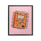 Scorpio Notebook Framed Canvas Print Gallery Image 8