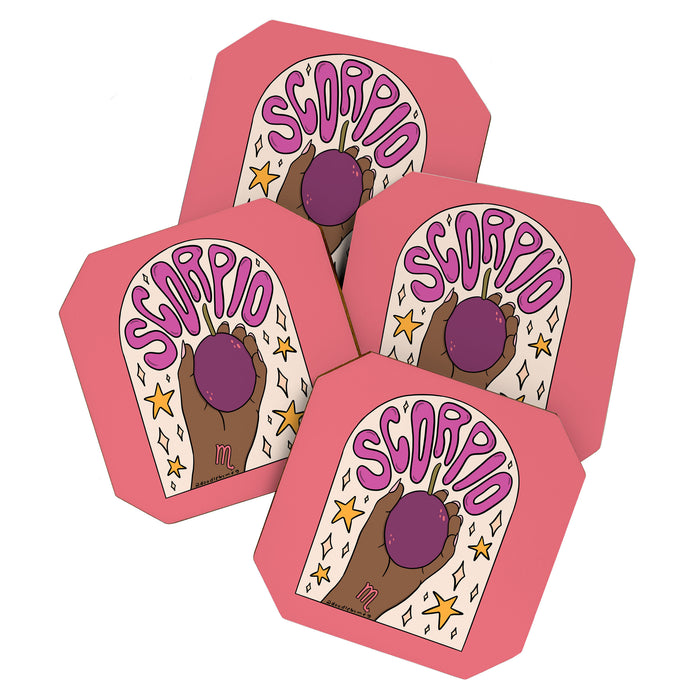 Scorpio Passion Fruit Coaster Gallery Image 1