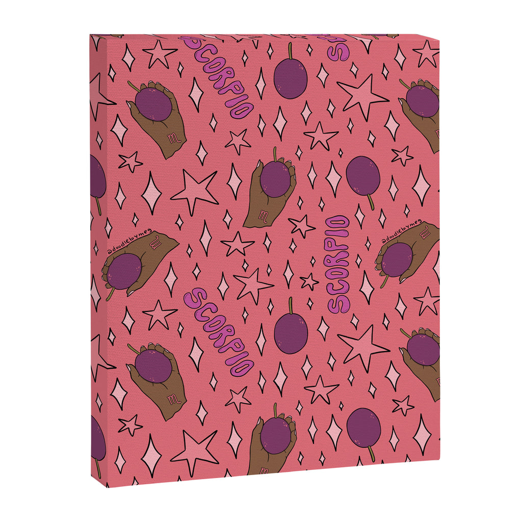 Scorpio Passionfruit Print Canvas Print Gallery Image 8