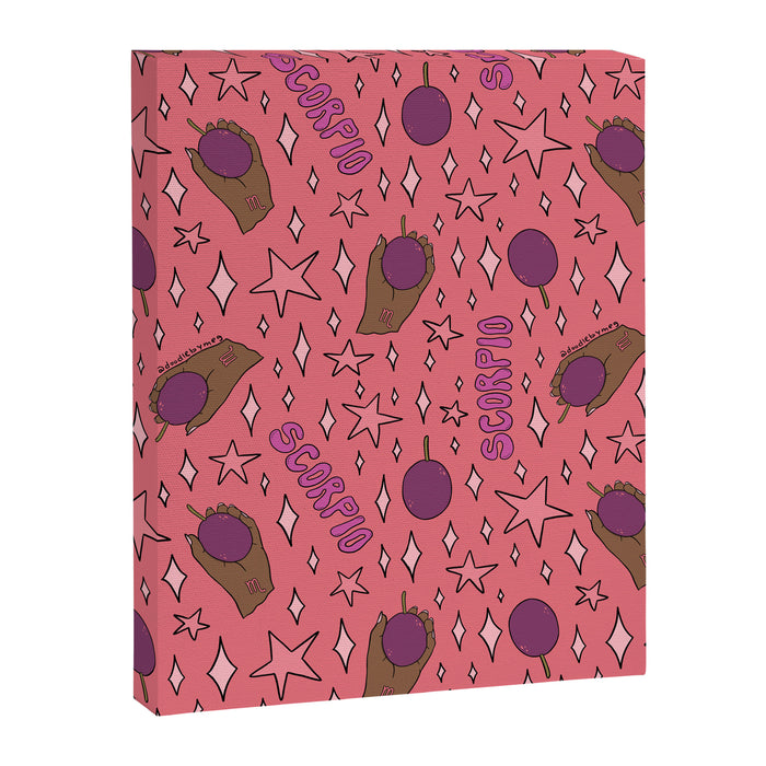 Scorpio Passionfruit Print Canvas Print Gallery Image 1