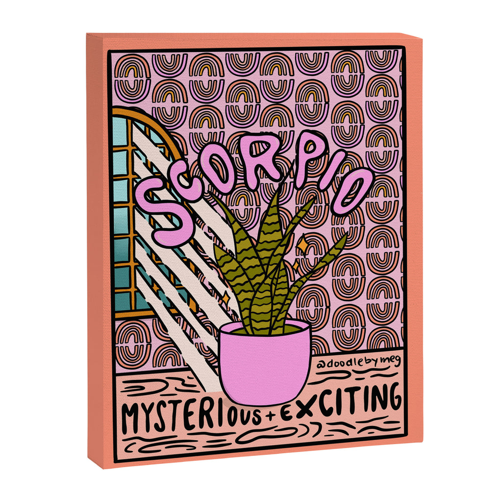 Scorpio Plant Canvas Print Gallery Image 8