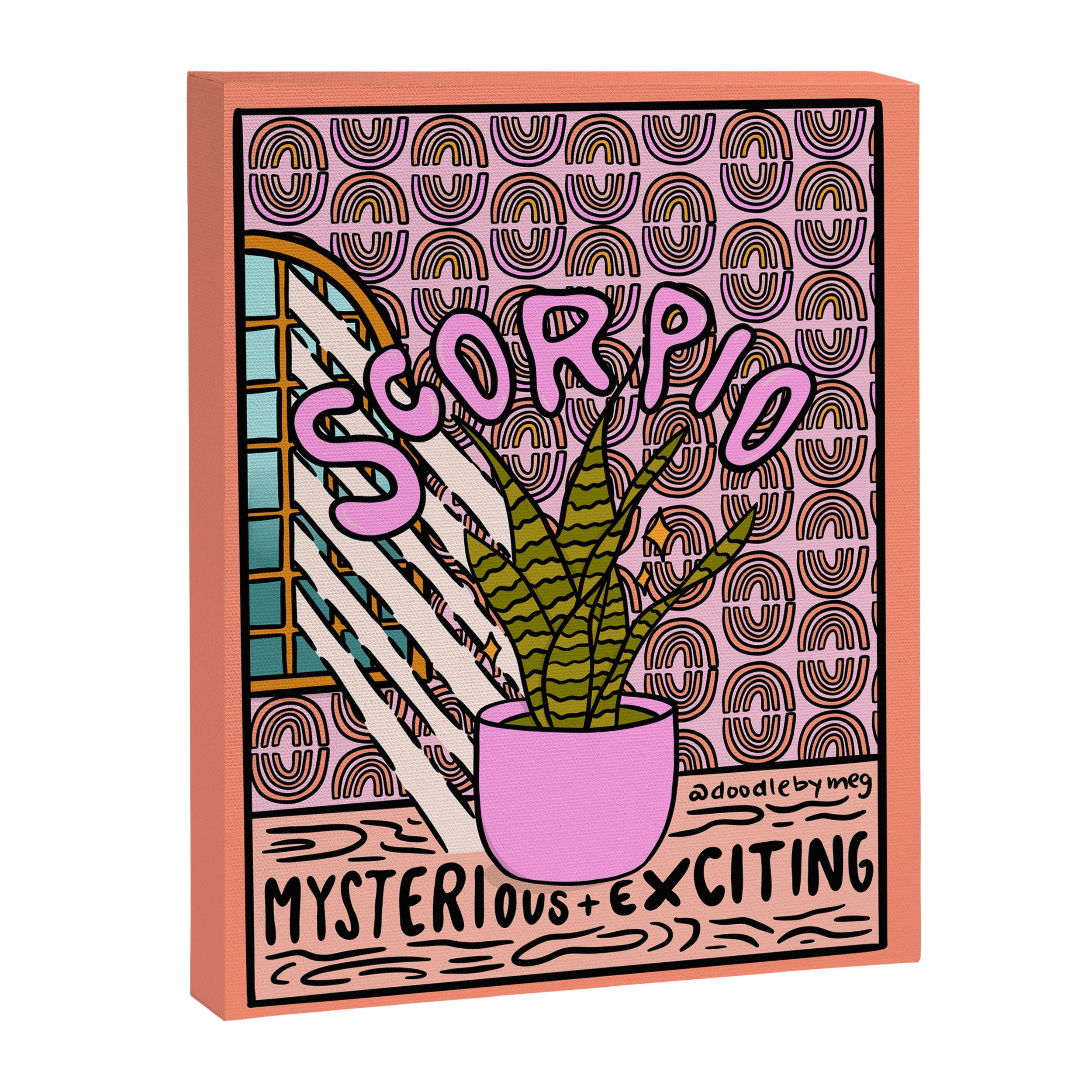 Scorpio Plant Canvas Print Gallery Image 8