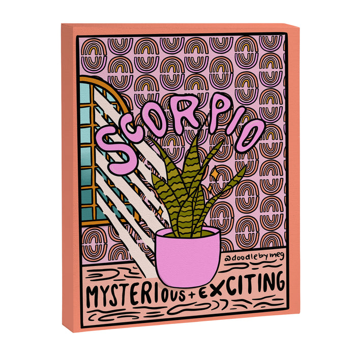 Scorpio Plant Canvas Print Gallery Image 1