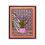 Scorpio Plant Framed Canvas Print Gallery Image 8