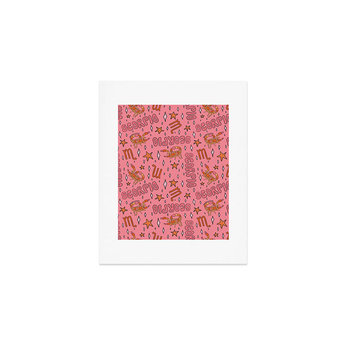Scorpio Print Art Print Gallery Image 1