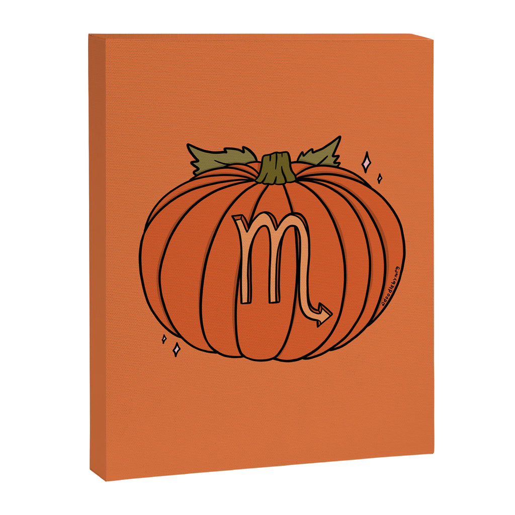 Scorpio Pumpkin Canvas Print Gallery Image 8