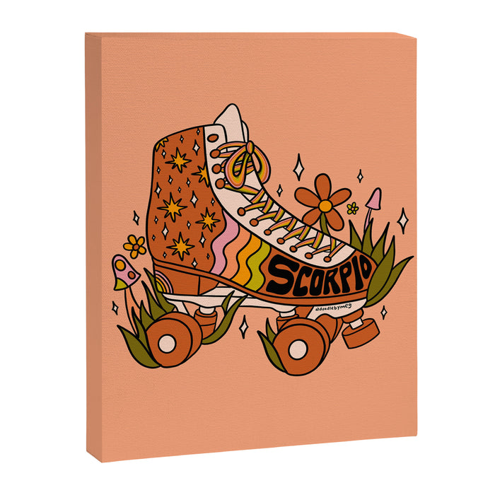 Scorpio Roller Skate Canvas Print Gallery Image 1