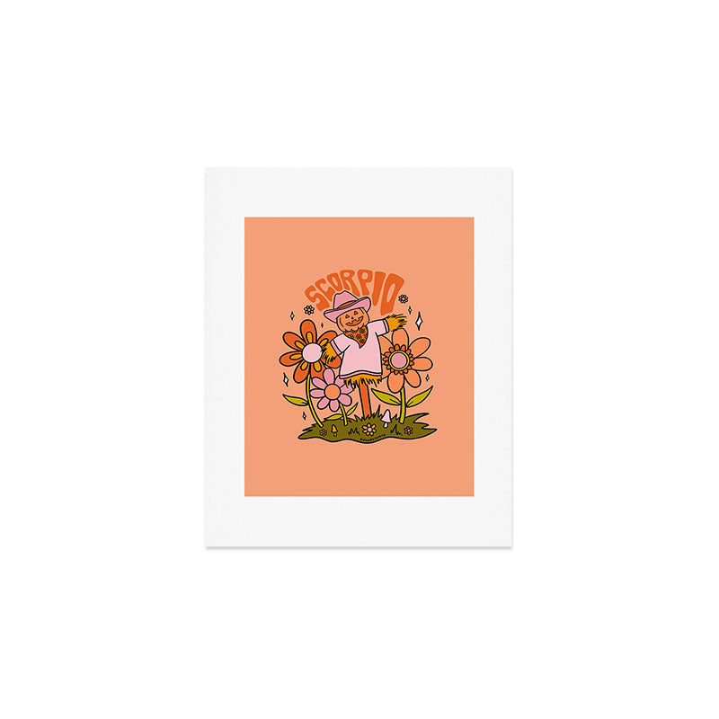Scorpio Scarecrow Art Print Gallery Image 1