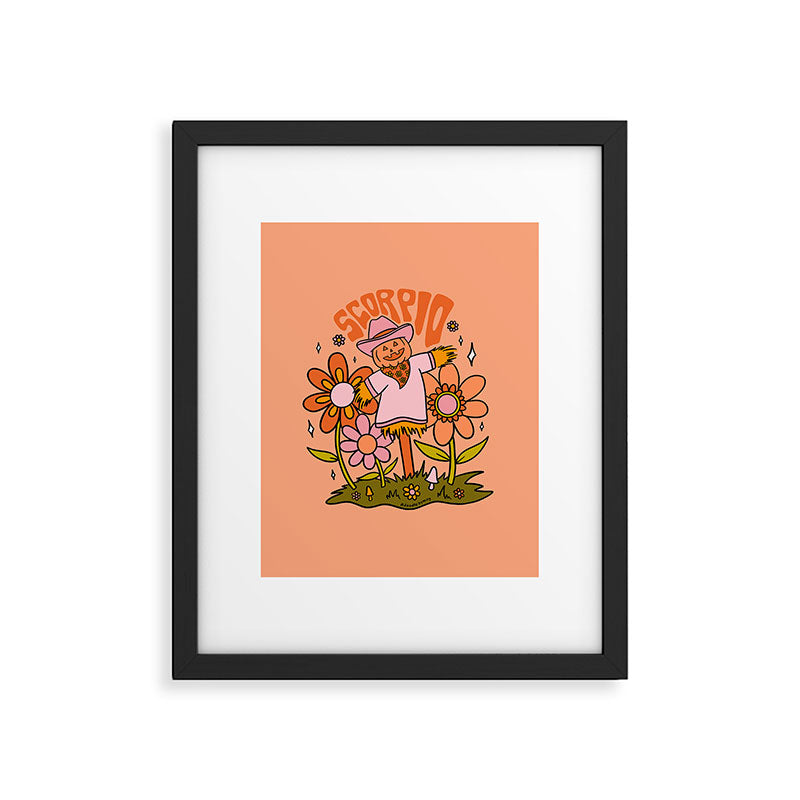 Scorpio Scarecrow Framed Art Print Gallery Image 6