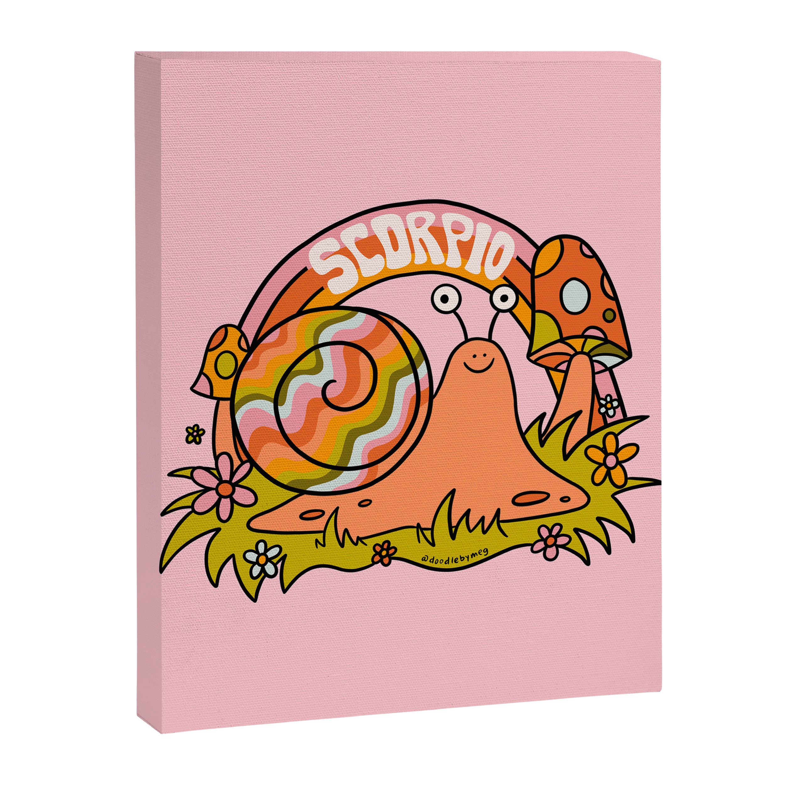 Scorpio Snail Canvas Print Gallery Image 8