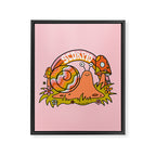 Scorpio Snail Framed Canvas Print Gallery Image 8