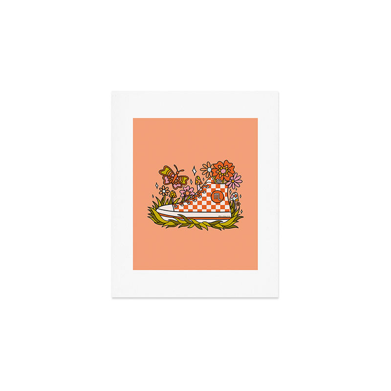 Scorpio Sneaker Art Print Gallery Image 1