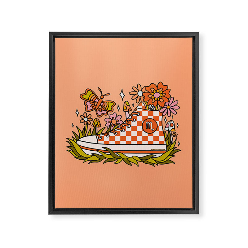 Scorpio Sneaker Framed Canvas Print Gallery Image 8