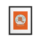 Scorpio Snow Globe Framed Art Print Gallery Image 6