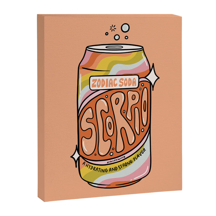 Scorpio Soda Canvas Print Gallery Image 1