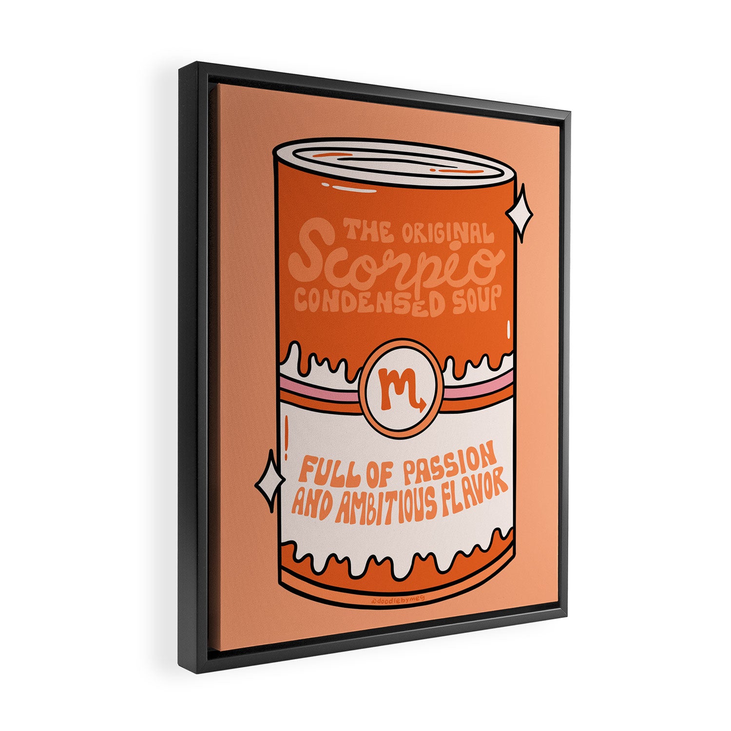 Scorpio Soup Framed Canvas Print Gallery Image 2
