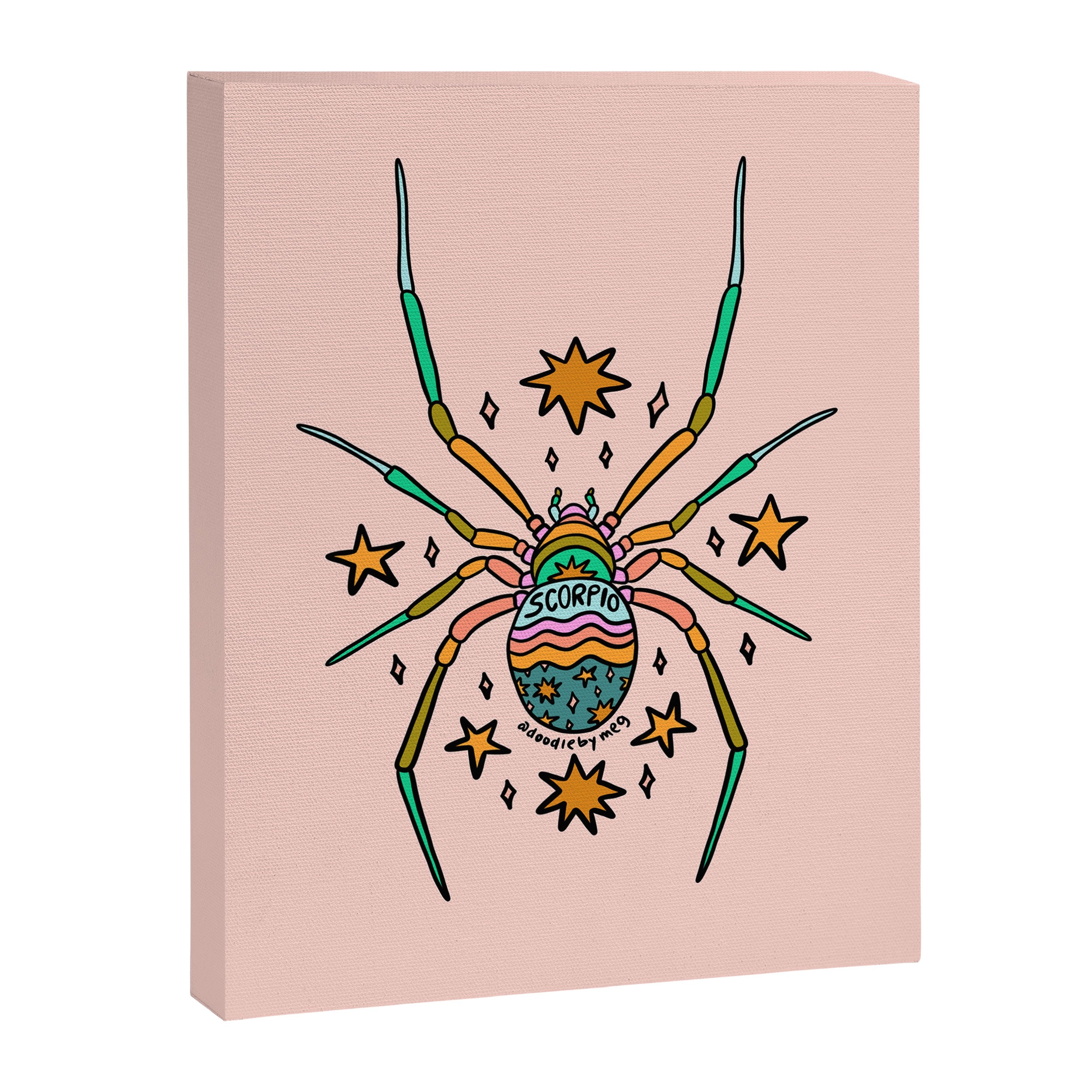 Scorpio Spider Canvas Print Gallery Image 8