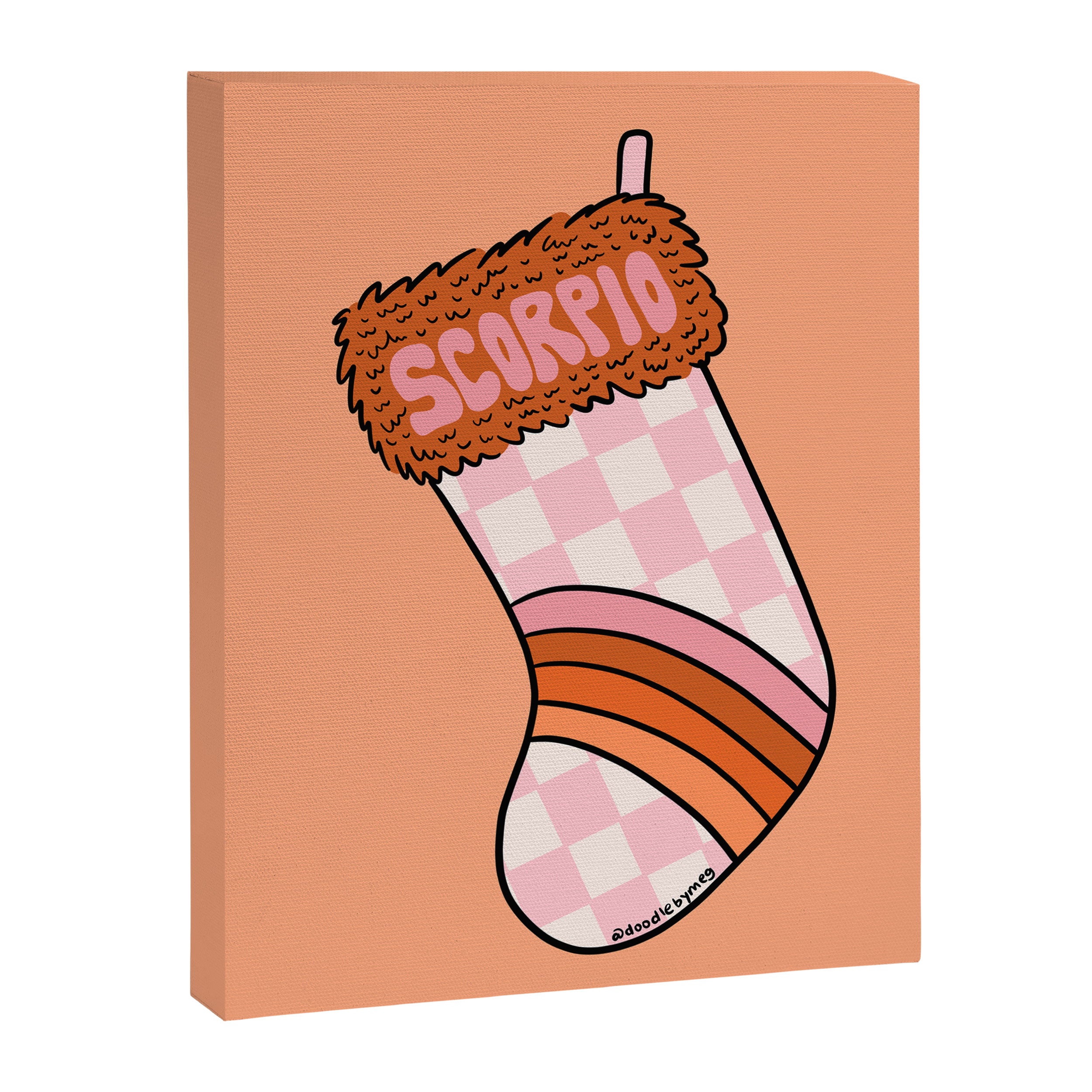 Scorpio Stocking Canvas Print Gallery Image 8