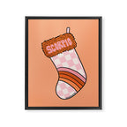 Scorpio Stocking Framed Canvas Print Gallery Image 8