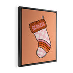 Scorpio Stocking Framed Canvas Print Gallery Image 2