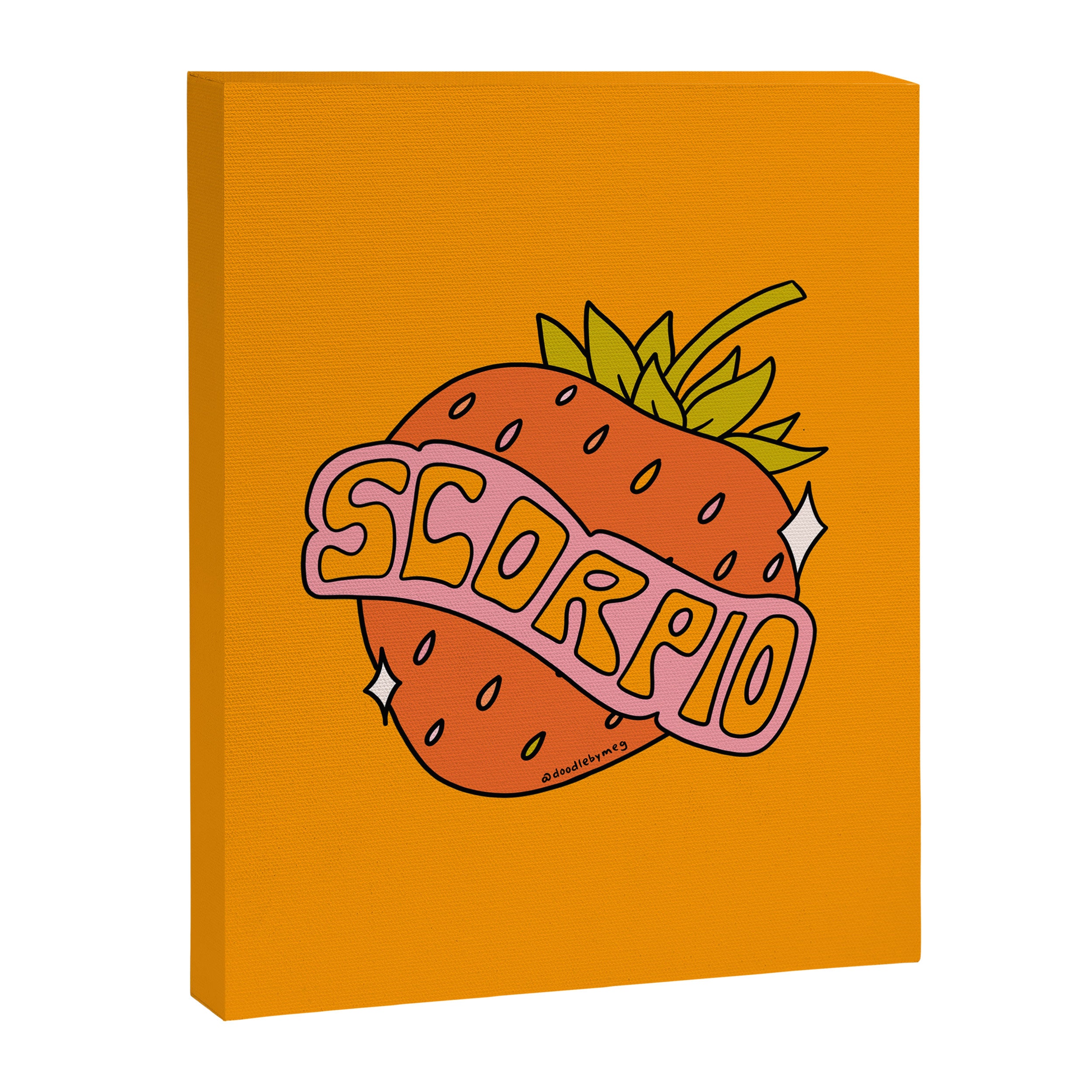 Scorpio Strawberry Canvas Print Gallery Image 8