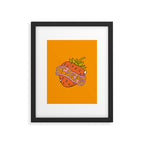 Scorpio Strawberry Framed Art Print Gallery Image 6