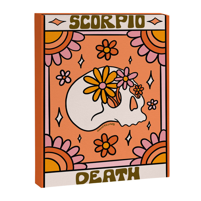 Scorpio Tarot Card Canvas Print Gallery Image 1