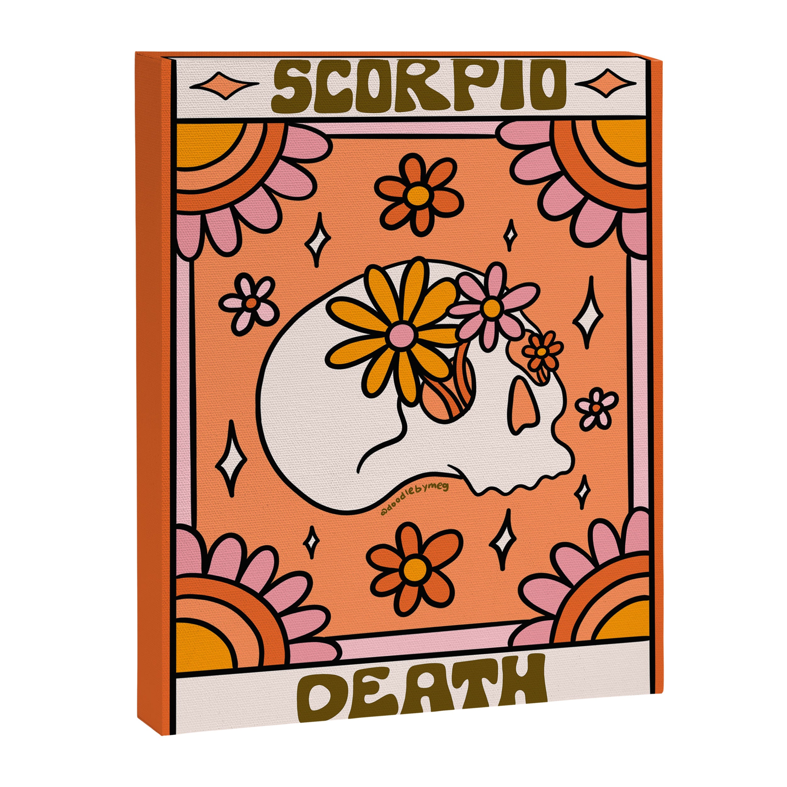 Scorpio Tarot Card Canvas Print Gallery Image 8