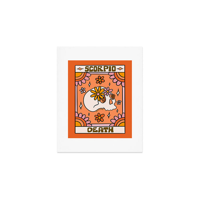 Scorpio Tarot Card Art Print Gallery Image 1