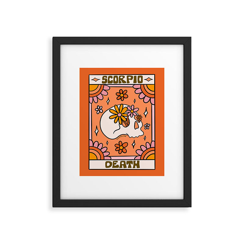 Scorpio Tarot Card Framed Art Print Gallery Image 6