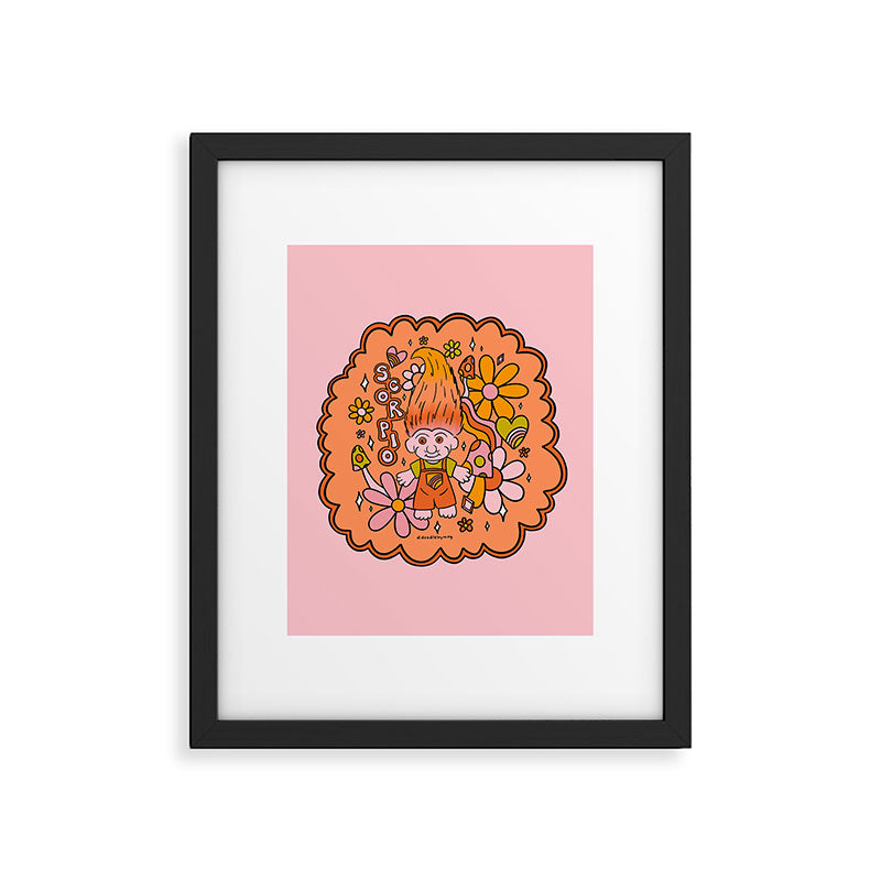 Scorpio Troll Framed Art Print Gallery Image 6