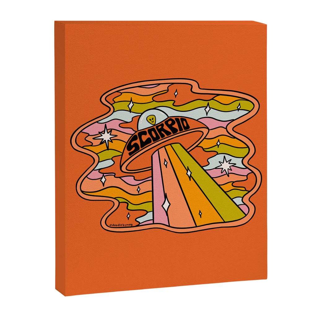 Scorpio UFO Canvas Print Gallery Image 8