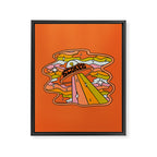 Scorpio UFO Framed Canvas Print Gallery Image 8