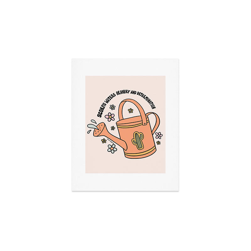 Scorpio Watering Can Art Print Gallery Image 1